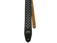 Bergen GSB-284 guitar strap with round rivets