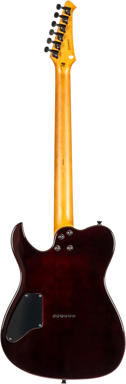 SPIRA GUITARS T-450 Transparent Blue E-Gitarre