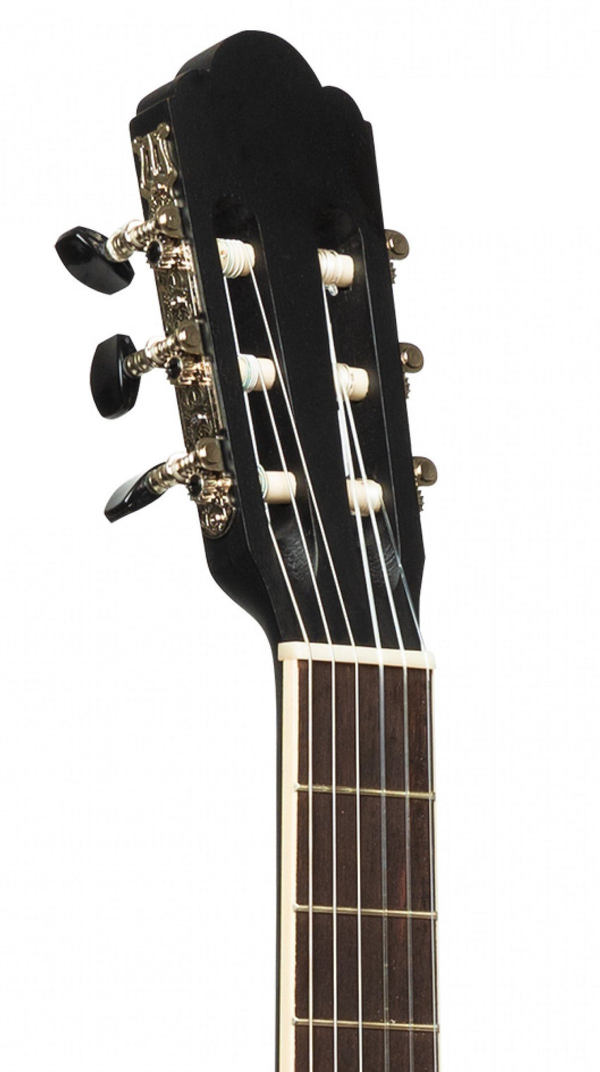 STAGG SCL70-BLK Konzert-Gitarre  Schwarz Matt