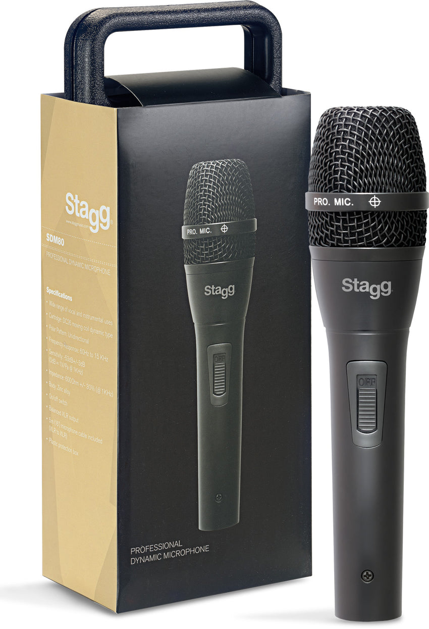 STAGG SDM80 Dynamisches Mikrofon