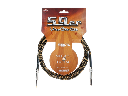 Klotz 59' Vintage Gitarrenkabel 3m