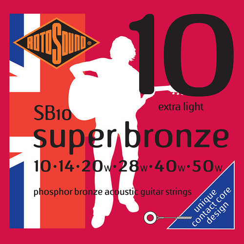 ROTOSOUND SUPER BRONZE AKUSTIK-GITARRE SAITEN