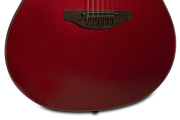 OVATION 1516VRM-G PRO SERIES ULTRA MEDIA PROFONDITÀ VAMPIRO NON CUTAWAY ROSSO METALLIZZATO 