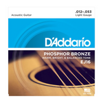 D'Addario EJ16 Akustikgitarrensaiten 012-053 - DANYS MUSIC SHOP VILLACH