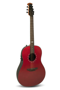 OVATION 1516VRM-G PRO SERIES ULTRA MID-DEPTH NON-CUTAWAY VAMPIRE RED METALLIC 