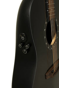 OVATION 1516PBM-G PRO SERIES ULTRA MID-DEPTH NON-CUTAWAY PITCH BLACK METALLIC