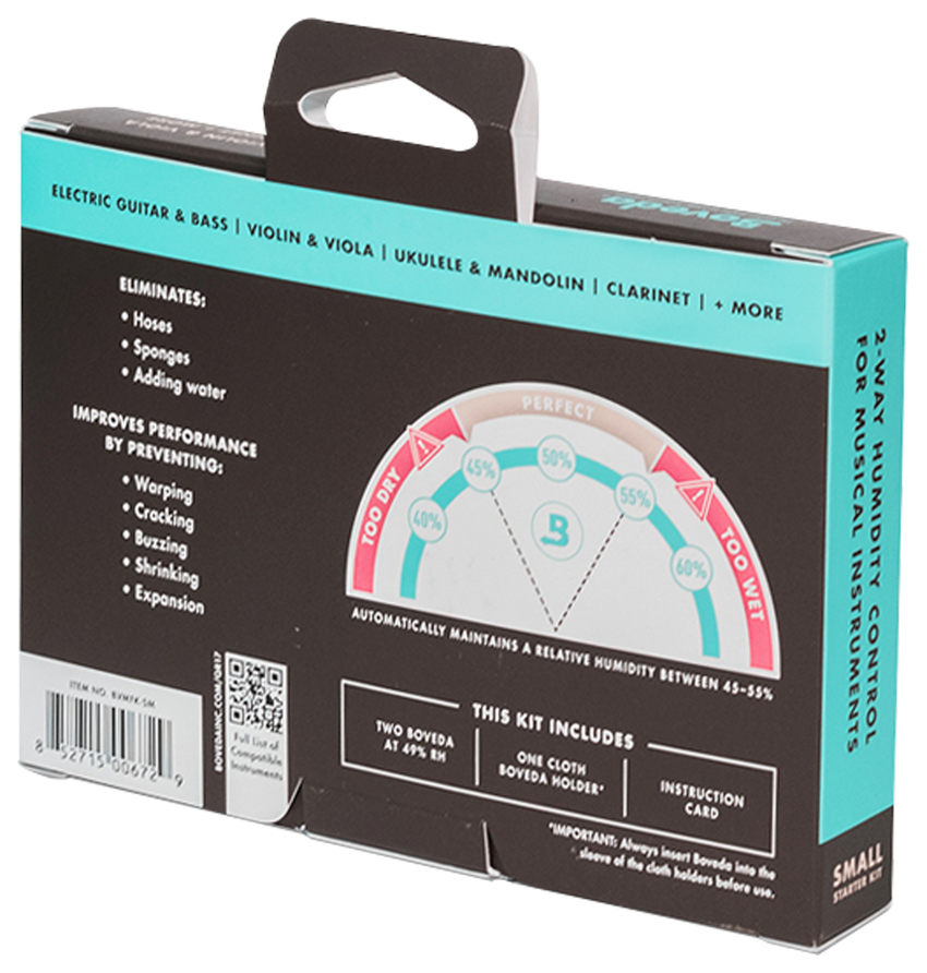 BOVEDA HUMIDITY CONTROL 2WAY  SMALL - DANYS MUSIC SHOP VILLACH