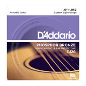 D'Addario EJ26 Acoustic Guitar Strings 011-052