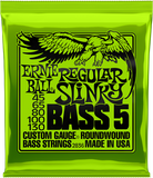 ERNIE BALL SLINKY 5-STRING BASSSAITEN  REGULAR 45-130 EB2836 - DANYS MUSIC SHOP VILLACH
