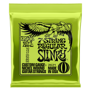 ERNIE BALL EB2621 REGULAR SLINKY 10-56 7-SAITER SATZ