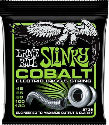 ERNIE BALL EB2736 SLINKY COBALT 45-130 - DANYS MUSIC SHOP VILLACH