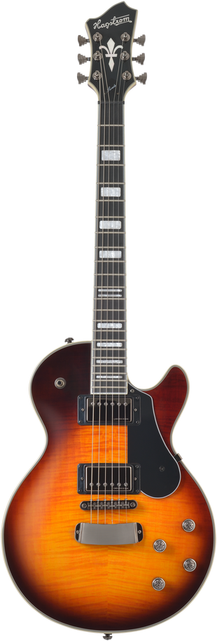 HAGSTROM SWEDE LTD TIGER BURST