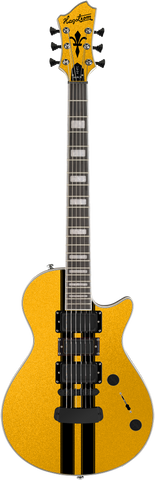 HAGSTROM ULTRA MAX SPECIAL BLOCKBUSTER YELLOW METALLIC - DANYS MUSIC SHOP VILLACH