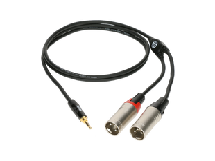 KLOTZ KY9-300 PRO Y-CABLE 3.5MM - 2x XLR M 