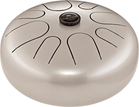 MEINL Sonic Energy Steel Tongue Drum - Perlgrau, G Moll, 8 Töne, 12" / 30 cm Durchmesser STD4PG - DANYS MUSIC SHOP VILLACH