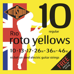 ROTOSOUND R10 ELECTRIC GUITAR STRINGS 10-46