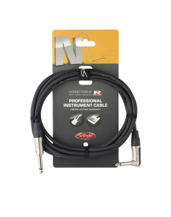 STAGG NGC3PLR 3M WINKEL KLINKE