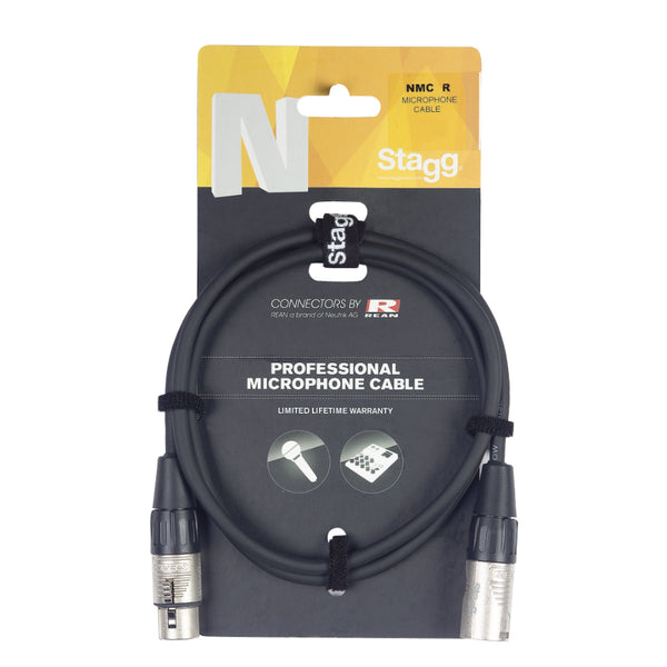 STAGG NMC3R - 3M XLR KABEL