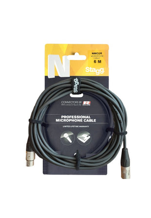 STAGG NMC6R - 6M XLR CABLE