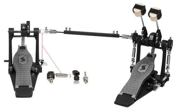 PEDALE DOPPIO BASSO STAGG PPD-52 