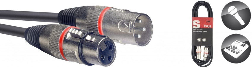 STAGG SMC3 3M XLR KABEL - DANYS MUSIC SHOP VILLACH