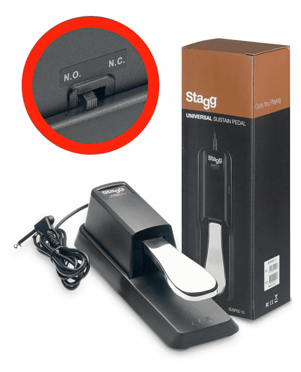 Stagg SUSPED 10 Sustainpedal (Löffel)