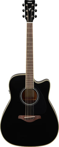 YAMAHA FG-CTA BL TransAcoustic acoustic guitar black