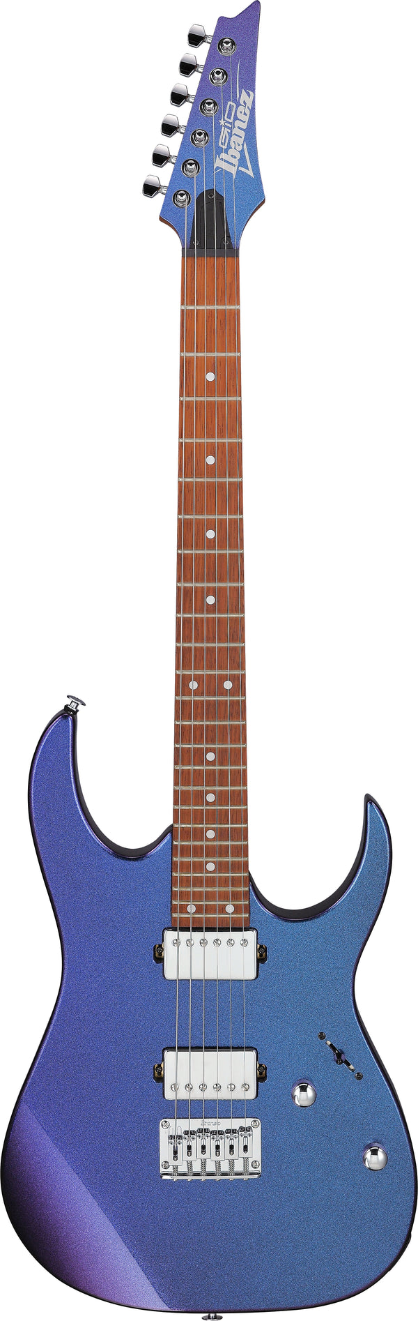 CHITARRA ELETTRICA IBANEZ GRG121SP-BMC LIMITED BLUE METAL CHAMELEON 