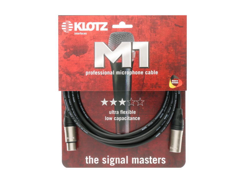 KLOTZ M1 MIC CABLE KLOTZ PLUG