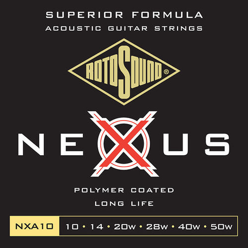 ROTOSOUND NEXUS COATED AKUSTIK-GITARREN SAITEN
