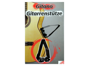 GITANO GITARRENSTÜTZE MIT 3 SAUGKNÖPFEN UND KLEBEFOLIE IM FARBKARTON - DANYS MUSIC SHOP VILLACH