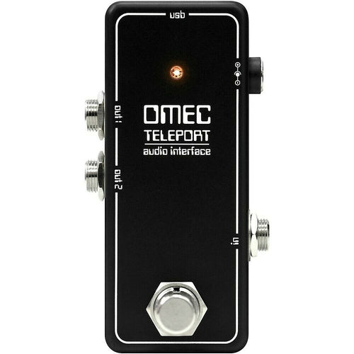 ORANGE OMEC TELEPORT USB AUDIO-INTERFACE IM EFFEKTPEDAL-FORMAT