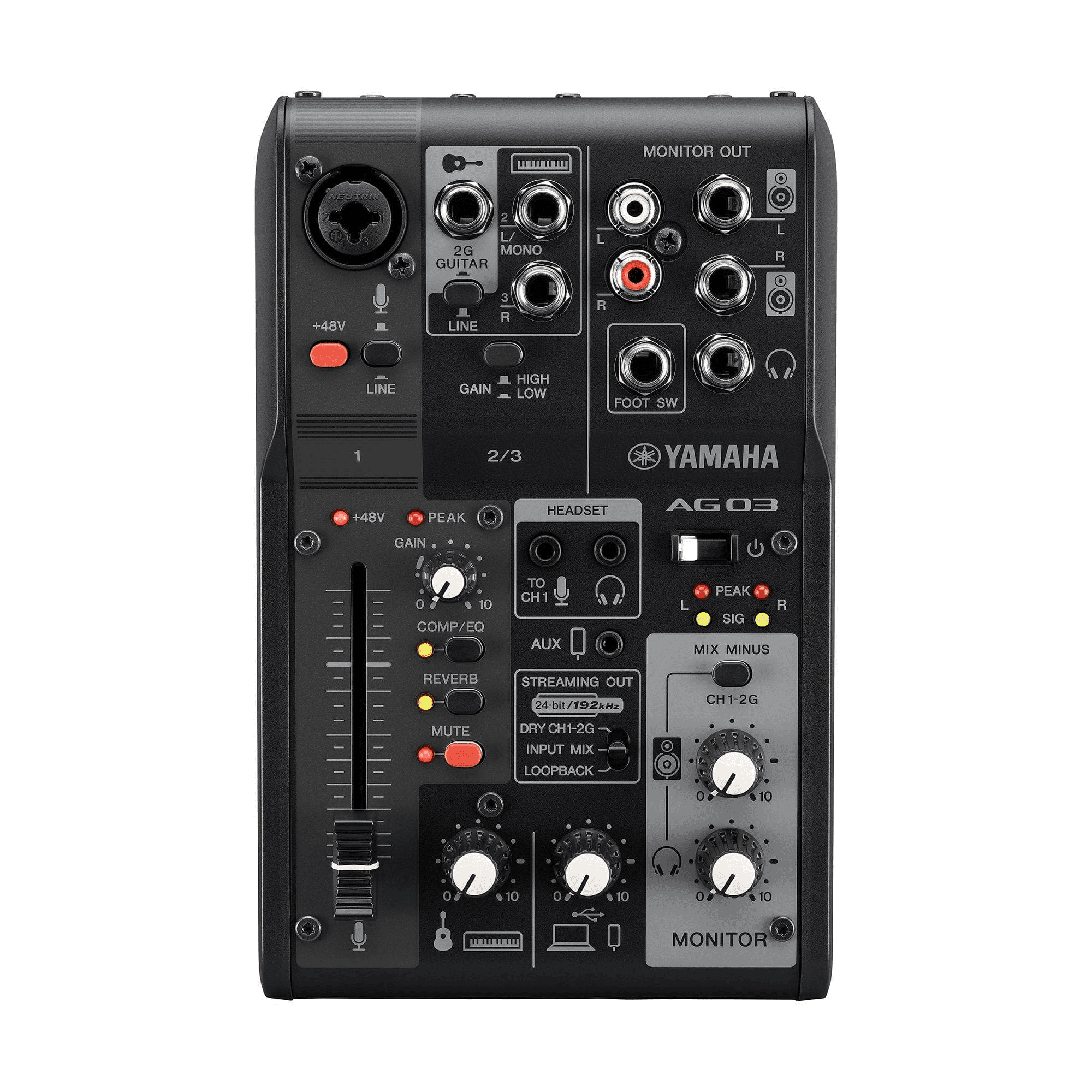 YAMAHA AG03mkII BLACK