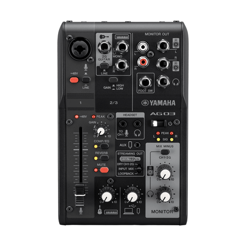 YAMAHA AG03MKII INTERFACE