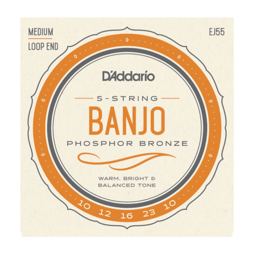 DADARRIO EJ55 CORDE PER BANJO 5 CORDE 