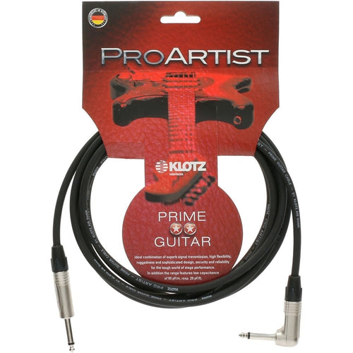 KLOTZ PRO ARTIST INSTRUMENT CABLE NEUTRIK STCKER 
